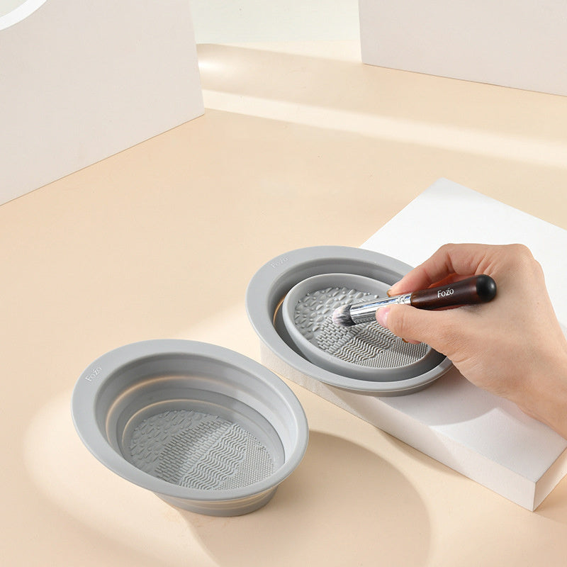 Scrubbing Plate Makeup Brush Cleaning Pad Makeup Brush Cleaning Bowl Scrubbing Plate Makeup Brush Cleaning Pad Makeup Brush Cleaning Bowl